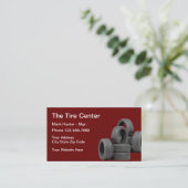 タイ車のヤセンターシンプルデザイン 名刺 (スタンド正面)