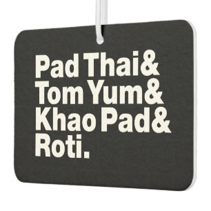 タイ通り食品 カーエアーフレッシュナー