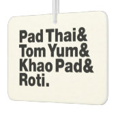 タイ通り食品 カーエアーフレッシュナー (左)