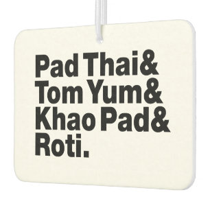 タイ通り食品 カーエアーフレッシュナー