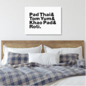 タイ通り食品 キャンバスプリント (インサイチュ (寝室))