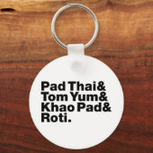 タイ通り食品 キーホルダー (正面)