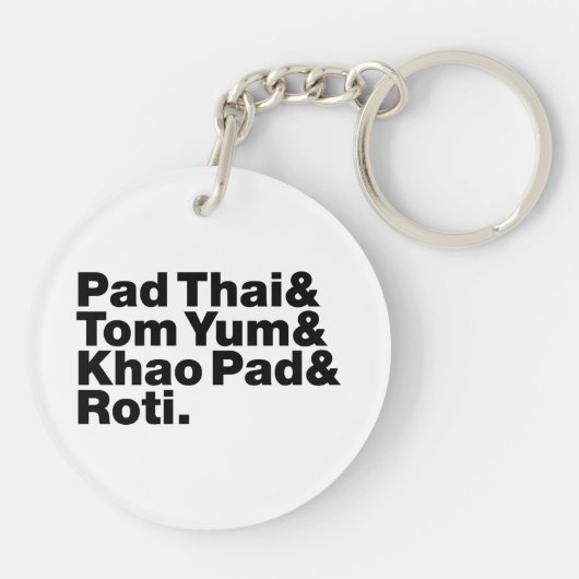 タイ通り食品 キーホルダー (裏面)