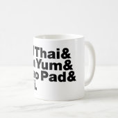 タイ通り食品 コーヒーマグカップ (正面右)