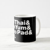 タイ通り食品 コーヒーマグカップ (正面右)