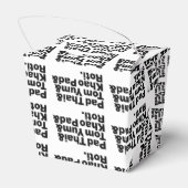 タイ通り食品 フェイバーボックス (裏面サイド)