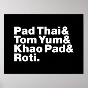タイ通り食品 ポスター