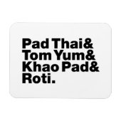 タイ通り食品 マグネット (横)