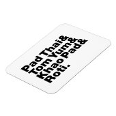 タイ通り食品 マグネット (左側)