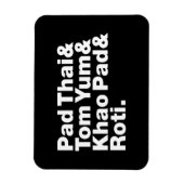 タイ通り食品 マグネット (縦)