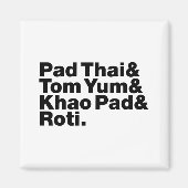 タイ通り食品 マグネット (正面)