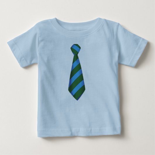 タイ間抜けかわいいベビー ベビーTシャツ (正面)