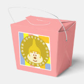 タイ鮑 鮑テイクアウトお気に入りボックス – 中国の文字 フェイバーボックス (裏面サイド)