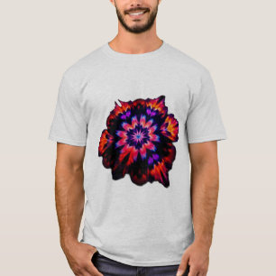 タイ鮮やか染勾配抽象芸術模様 Tシャツ