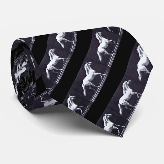 タイ1: Muybridgeのワシの馬の小走りに走るタイ ネクタイ (ロール)
