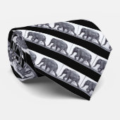 タイ1: Muybridge象の歩くのタイ ネクタイ (ロール)