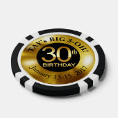 タイ30歳の誕生日 ポーカーチップ (シングル)