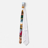 タイ6写真テンプレートエッジ印刷 ネクタイ (裏面)