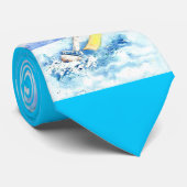 タイ「に」かかとで蹴りました ネクタイ (ロール)