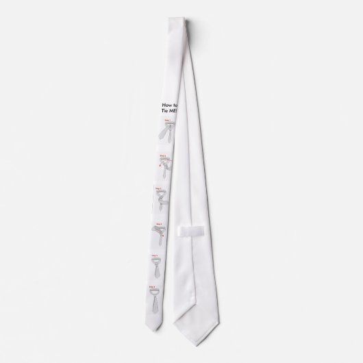"タイ"の結ぶ方法をネクタイ ネクタイ (裏面)