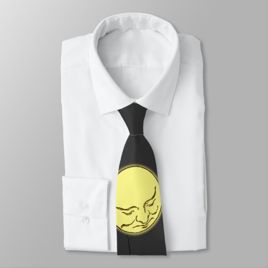 タイ: ひもの月を持つ女の子 ネクタイ (タイ)