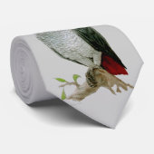 タイ-アフリカ灰色のオウム ネクタイ (ロール)