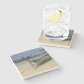 タイ、アンダマン海、コピピ島。 ストーンコースター (横)