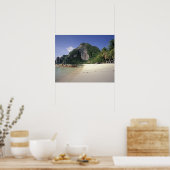 タイ、アンダマン海、コピピ島、ビーチ ポスター (キッチン)