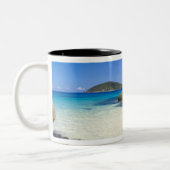 タイ、アンダマン海。コミアンアイランドシミラン ツートーンマグカップ (左)