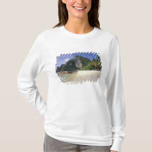 タイ、アンダマン海、コー・ピー・ピー島、ビーチ Tシャツ