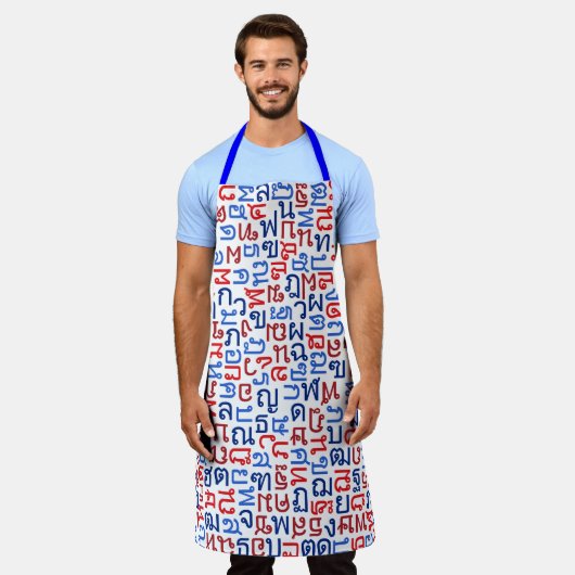 タイ エプロン (着用した状態)