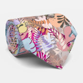 タイ：オーガニック離れ色（マゼンダ） ネクタイ (ロール)