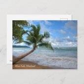 タイ,カオラック,ナン・トンビーチ ポストカード (正面/裏面)