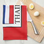 タイ キッチンタオル (四つ折り)