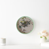 タイ・グリーンカレー[แกงเขียวหวาน]...アジア料理 ラウンド壁時計 (ホーム)