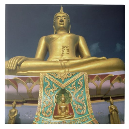 タイ、コーサムイ島。 大仏 タイル (正面)
