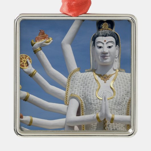 タイ、コ·サムイ·コ·サムイ)。 ワットプライ メタルオーナメント (正面)