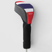 タイ・ゴルフ・タイ国旗/ゴルフクラブカバー ゴルフヘッドカバー (アングル)