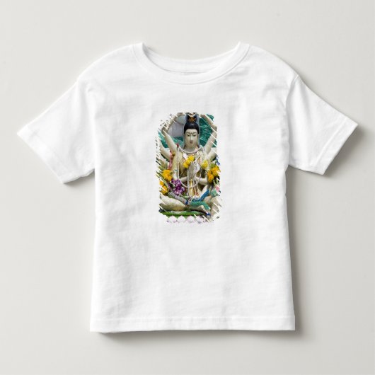 タイ、サムイ島(コーサムイ島)。ワットプライ2 トドラーTシャツ (正面)