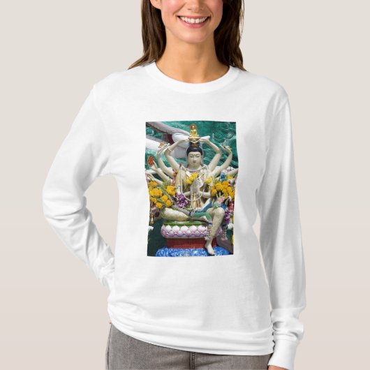 タイ、サムイ島 ワット・プライ2 Tシャツ (正面)