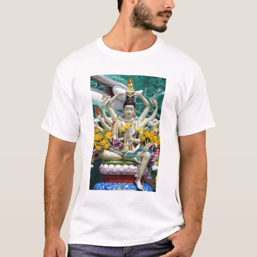 タイ、サムイ島 ワット・プライ2 Tシャツ (正面)