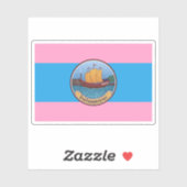 タイ・サムットサコン州旗 シール (シート)