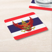 タイ スクエアペーパーコースター (アングル)