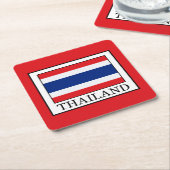 タイ スクエアペーパーコースター (アングル)