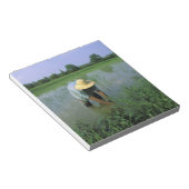 タイ、スコータイ。米農家。MR ノートパッド (アングル)