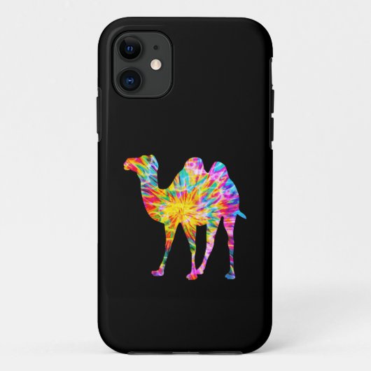 タイ・ダイ・キャメル Case-Mate iPhoneケース (裏面)