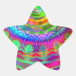 タイ・ダイ・ターゲット 星シール