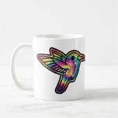 タイ・ダイ・ハチドリ コーヒーマグカップ (左)