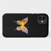 タイ・ダイ・バタフライ Case-Mate iPhoneケース (裏面(横))