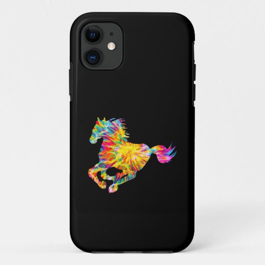 タイ・ダイ・ホース Case-Mate iPhoneケース (裏面)